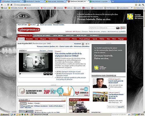 Societe_Canadienne_Du_Cancer-Cancer_Oncology-Cyberpresse_ca-Canada-July2011.jpg