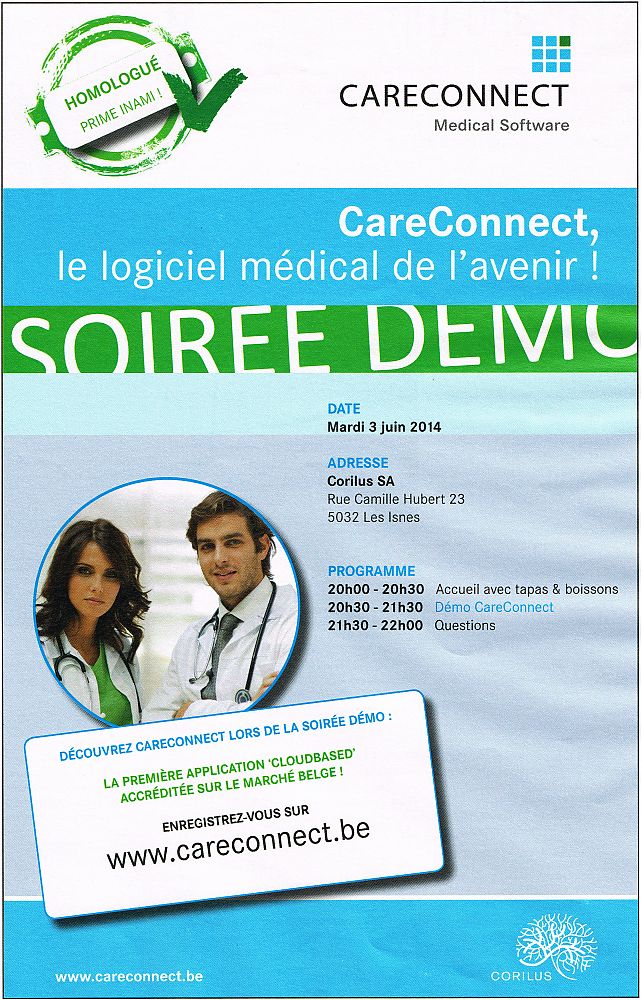 Careconnect-Two-thirds_of_page-LeJournalduMedecin-April-25-2014-HCP-Belgium.jpg