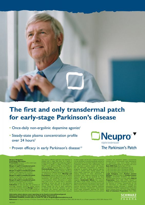 Neupro---kw---Healthcare_category---ACNR_-_Advances_in_Clinical_Neuroscience_and_Rehabilitation_-_May__June_2006---hcp---UK---English---Print_Ad---pSP.jpg